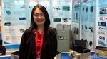 Penampakan SPG Cantik Asal China di Pameran Teknologi JIExpo