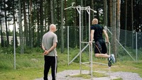 Tak cuma ruang olahraga indoor, penjara Halden juga punya area olahraga di luar ruangan seperti ini. Istimewa/Dok. www.thestoryinstitute.com.