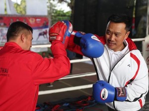 Tinjau Latihan Muay Thai, Menpora Minta Atlet Fokus SEA Games