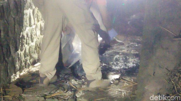 Lokasi penemuan mayat di Banyumas