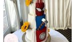Unik! Inspirasi Kue Pernikahan Bertemal Marvel
