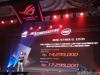 Asus Bawa Laptop dengan Layar 240Hz Pertama di Dunia ke Tanah Air