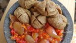 Gurih Renyah Bakso Goreng dengan Aneka Cocolan Ini Siap Jadi Camilan Sore