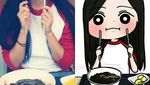 Ini Momen Mina Twice Saat Kulineran Bersama Teman