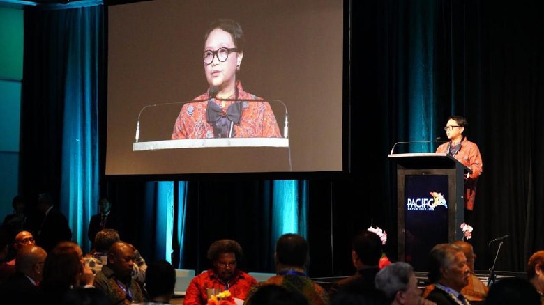 Buka Pacific Exposition 2019, Menlu Bicara Ancaman Negara Pasifik Buka Pacific Exposition 2019, Menlu Bicara Ancaman Negara Pasifik