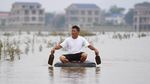 Potret Banjir di China yang Buat 350 Ribu Orang Dievakuasi