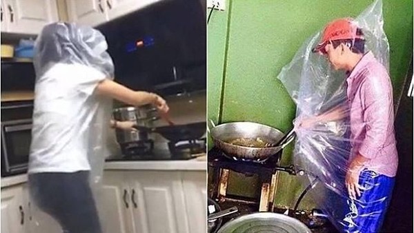 Ngakak! Begini Jadinya Kalau Para Suami Beraksi Saat Masak di Dapur