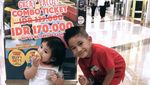 Cantik Kayak Princess, Begini Gaya Anak Nindy Kalau Lagi Ngemil