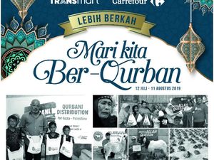 Lebih Berkah, Mari Berkurban Bersama Transmart Carrefour