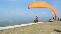 Dari atas sebelum terbang, traveler pun sudah bisa melihat keindahannya (Aris/detikcom)