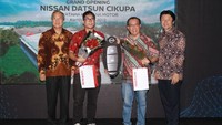 Nissan Datsun Cikupa ini telah mengadopsi Nissan Retail Concept, sebuah standar ritel global Nissan yang menawarkan pengalaman pelanggan yang unik dan berbeda mulai dari aspek visual, konsep area penjualan dan area layanan pelanggan. Foto: dok. Nissan Datsun