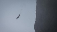 Olahraga meluncur dari ketinggian yaitu Wingsuit menggunakan baju bersayap. Wang He/Getty Images.