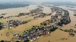 Potret Banjir di China yang Buat 350 Ribu Orang Dievakuasi