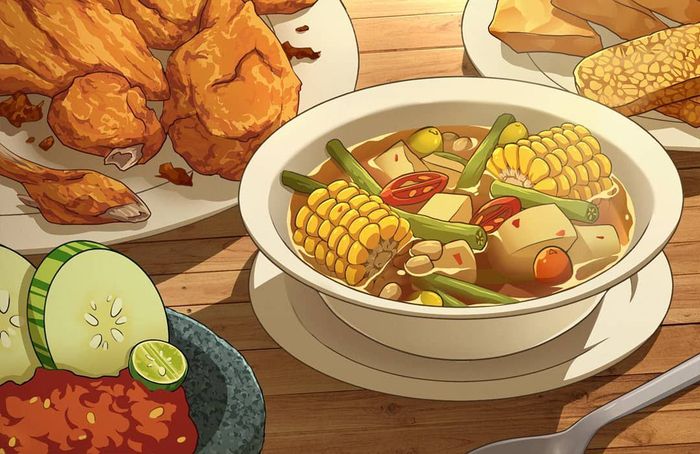 Keren! Ini 8 Ilustrasi Makanan Tradisional Buatan Game Artist Tanah Air