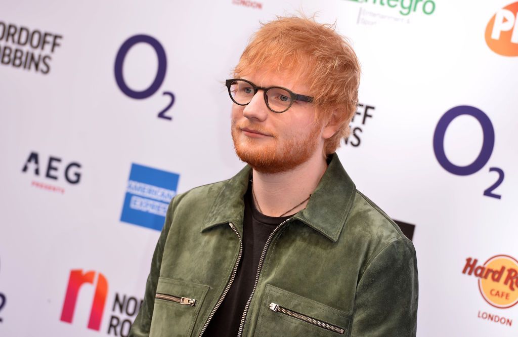 LONDON, ENGLAND - JULY 05:  Ed Sheeran attends the Nordoff Robbins O2 Silver Clef Awards 2019 at the Grosvenor House on July 05, 2019 in London, England. (Photo by Jeff Spicer/Getty Images)