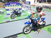 Melihat Aksi Para Bikers Cilik Jajal Motor di BYMS Binjai