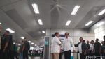 Saat Jokowi dan Prabowo Naik MRT dari Lebak Bulus ke Senayan