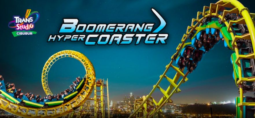 Boomerang caster trans studio cibubur