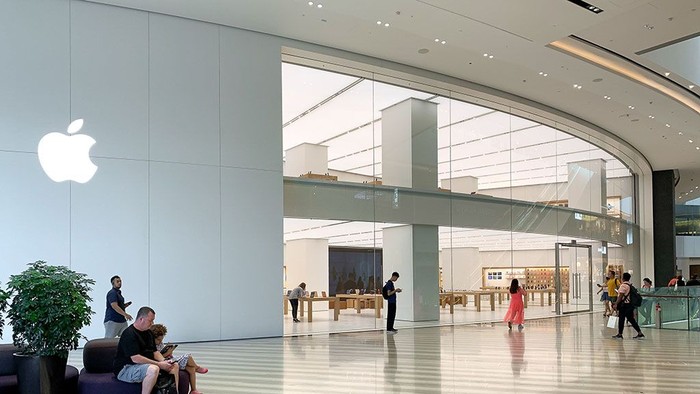 Apple Store, Apple Store di Changi