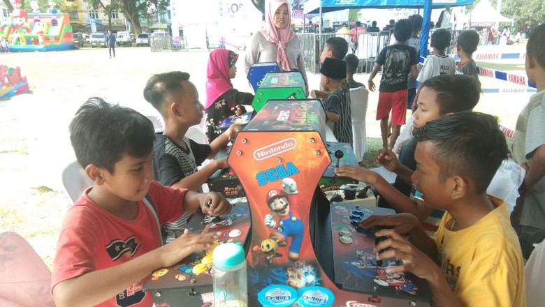 Game dingdong (Foto: Muhammad Idris/detikcom) Game dingdong (Foto: Muhammad Idris/detikcom)