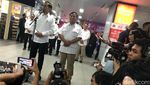 Saat Jokowi dan Prabowo Naik MRT dari Lebak Bulus ke Senayan