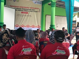 Harga Fluktuatif, Petani di Deli Serdang Diajarkan Olah Cabai