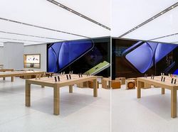 Penampakan Apple Store di Bandara Changi