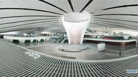 Bandara, yang dijadwalkan akan beroperasi sebelum 30 September, akan menjadi pusat lalu lintas udara penting untuk perjalanan internasional ke dan dari China, mendukung pertumbuhan China untuk menjadi pasar penerbangan sipil terbesar di dunia, yang diperkirakan sekitar pertengahan 2020-an. Foto: Dok. Xinhua/Ju Huanzong