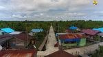 Warga Asmat Kini Bisa Wira-wiri Lewat Jembatan Gantung