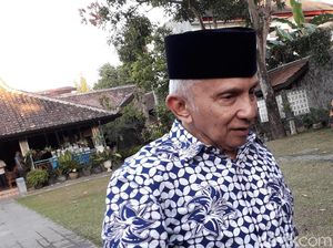 Amien Akan Minta Penjelasan Prabowo soal Pertemuan dengan Jokowi