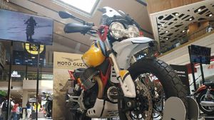 Moto Guzzi V85TT yang Dibanderol Rp 650 Juta