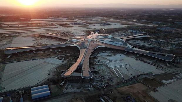 Bandara Internasional Beijing Daxing di Beijing, China