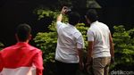 Akrab Banget! Sandiaga-Erick Thohir Pelukan dan Wefie Bareng