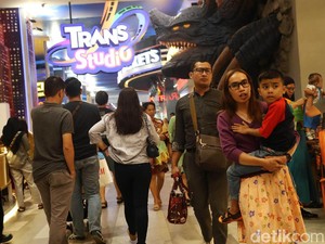 Sekolah Sudah Mulai, Tiket Trans Studio Cibubur Kembali Rp 300 Ribu