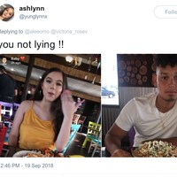 Wanita ini pun membuktikan jika kadang pria benar-benar tidak peduli dengan kepantasan sebuah foto. Foto: Twitter/Facebook
