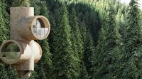 Rumah ini bakal dibanderol US$ 136.313 atau setara Rp 1,9 miliar (kurs Rp 14.200). Percht/Inhabitat.