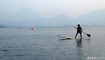 Foto: Bu Susi, Ada Tempat Main Paddle Board Nih di Purwakarta