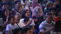 Wajah-wajah bahagia nan antusias pengunjung Trans Studio Cibubur (Rifkianto Nugroho/detikcom)