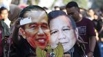 Jokowi dan Prabowo Naik Becak Bareng di Solo
