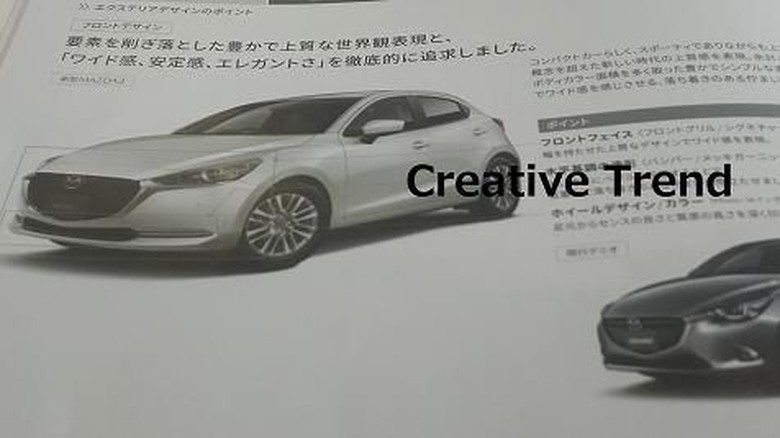 Mazda2 Facelift. Foto: Creative Trend Mazda2 Facelift. Foto: Creative Trend