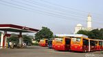 SPBG Pesing Tutup, Kini Jadi Tempat Parkir TransJakarta