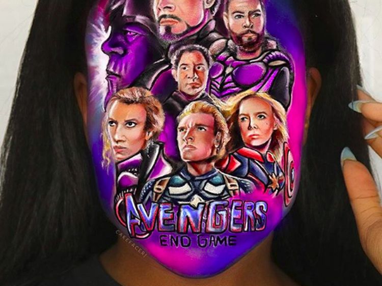 Keren! Lukisan Wajah Ilusi Dari Toys Story Hingga Avengers