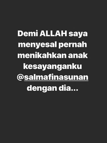 Sunan Kalijaga Ungkap Penyebab Perceraian Salmafina dengan Taqy Malik 