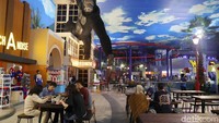Taman rekreasi indoor ini berada di Kompleks Trans Park Cibubur, Jalan Alternatif Cibubur, Kota Depok.