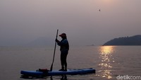  Saat senja tiba, pemandangannya juga sangat indah. Sayang untuk dilewatkan! (Dian Firmansyah/detikcom)