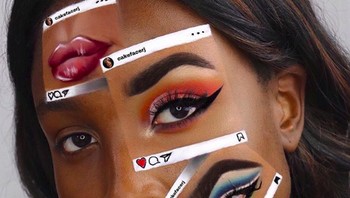 Karyanya ini kerap ia bagikan di akun Instagramnya yang kini telah memiliki lebih dari 400 ribu followers. (Foto: Instagram/cakefacerj)