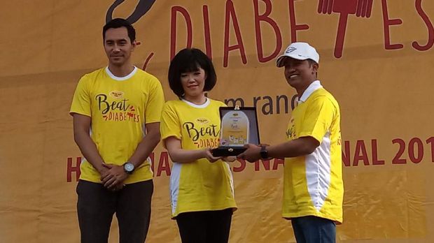 Beat Diabetes 2019 Bersama Darius Sinathrya