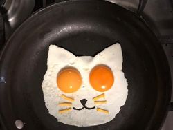 Seniman Kreatif Ciptakan Gambar dari Sebuah Telur