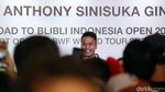 Anthony Ginting Sapa Fans Jelang Indonesia Open 2019