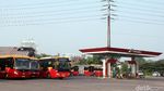 SPBG Pesing Tutup, Kini Jadi Tempat Parkir TransJakarta